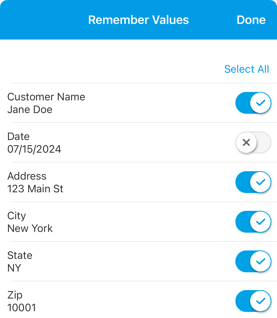 iOS_Menu_Remembered Fields.png