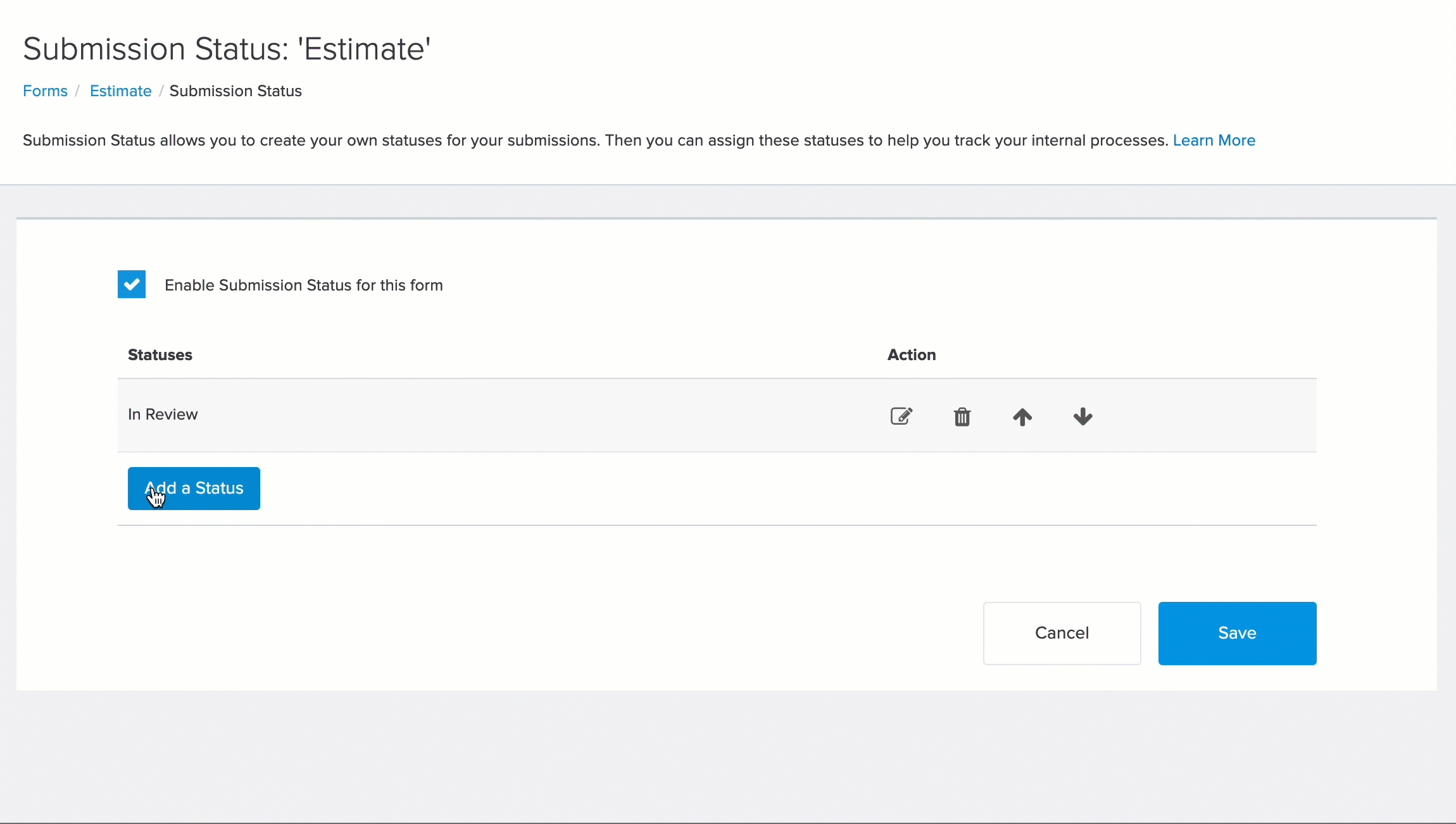 Form Settings_Add a Status.gif
