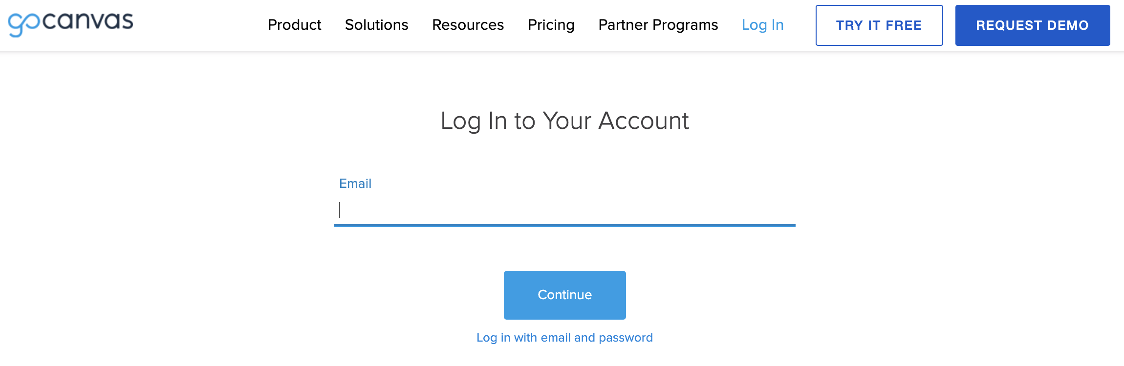 GoCanvas Website_Log In Page_SSO Log In Page.png