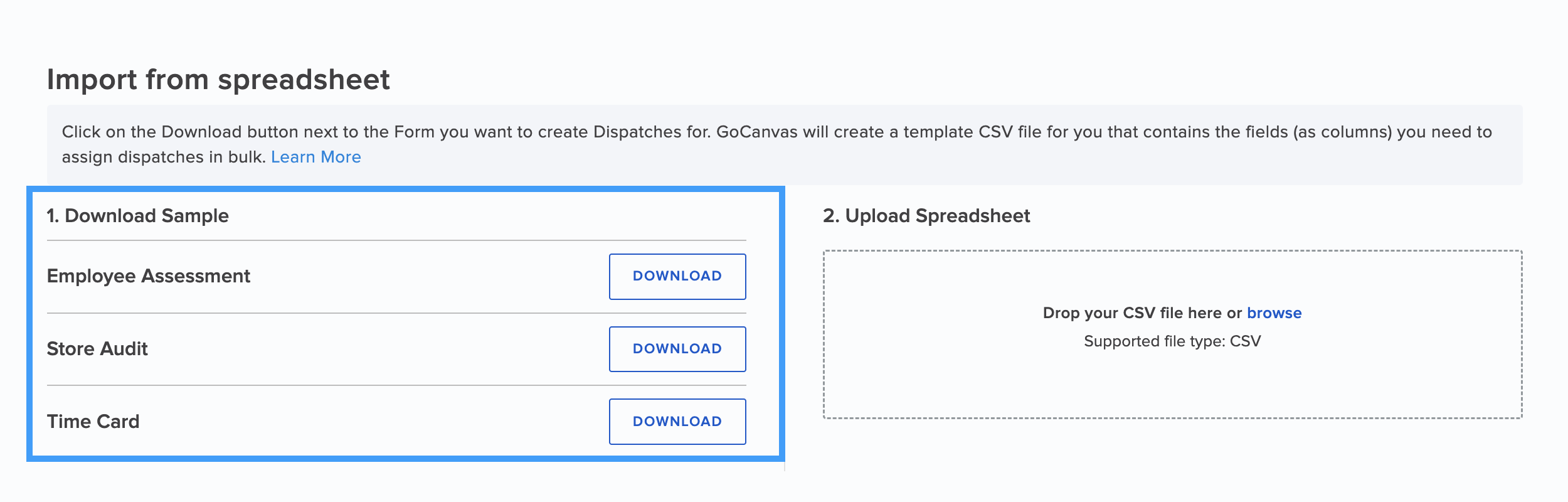 Dispatch_Upload Dispatches_Download Sample.png