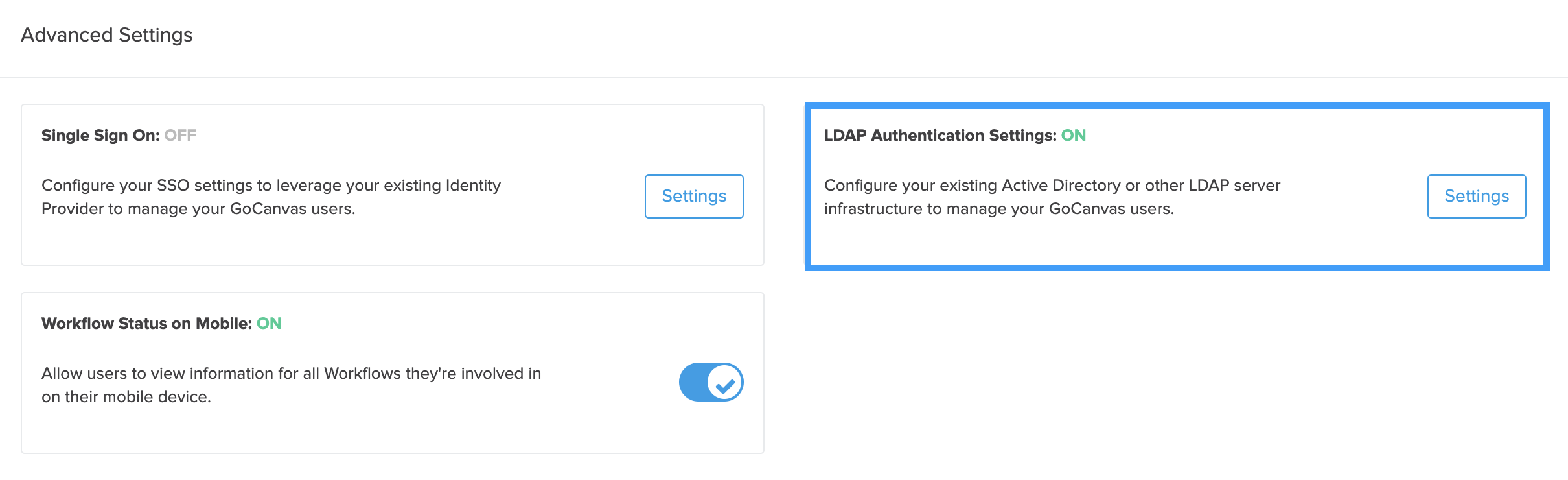 Enable LDAP Authentication – GoCanvas Help Center