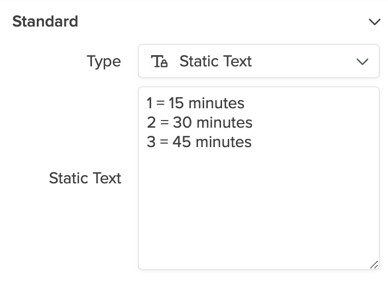 15 Minute Increments_Static Text Field_Settings.png