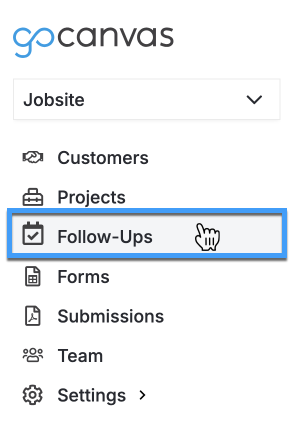 Project View_Left Navigation_Follow-Ups.png