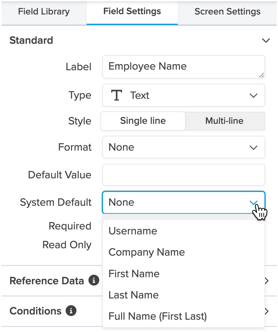 Builder_Text_Field Settings_System Defaults.png