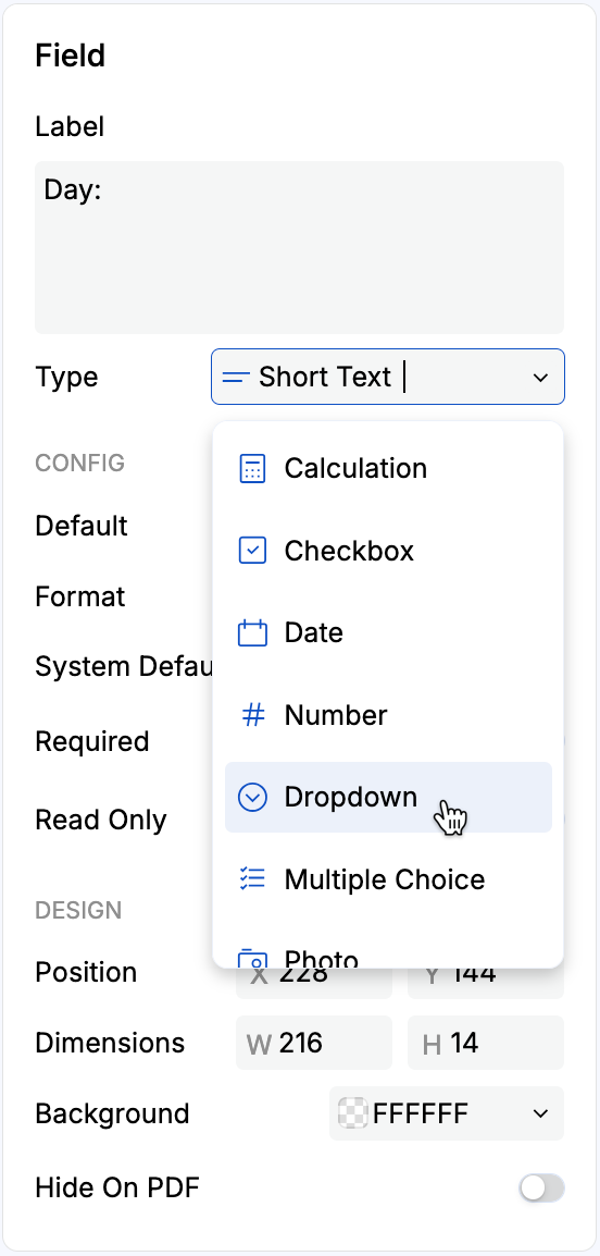 Basic Builder_Field Settings_Type Dropdown.png