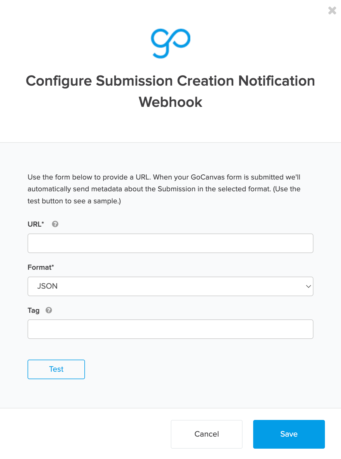 Form Settings_Integration Options_Webhooks_Submission Creation Diaglogue Box.png