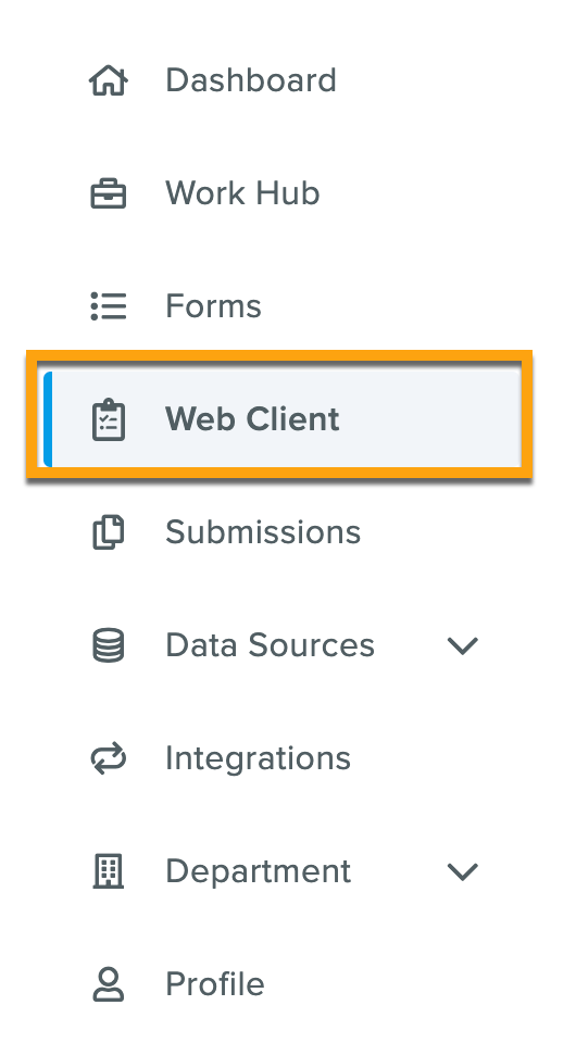 Core View_Left Navigation_Web Client.png